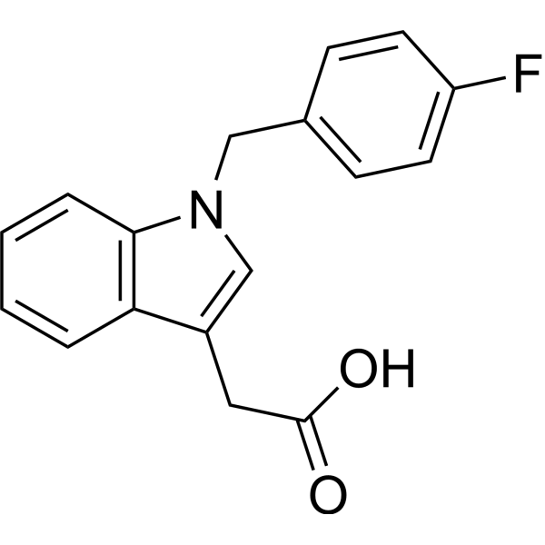 2-(1-(4-Fluorobenzyl)-1H-indol-3-yl)acetic acid 176204-51-6